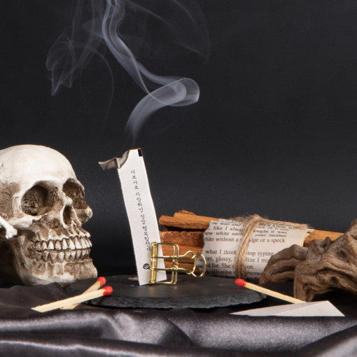 About Death - Paper Incense Set