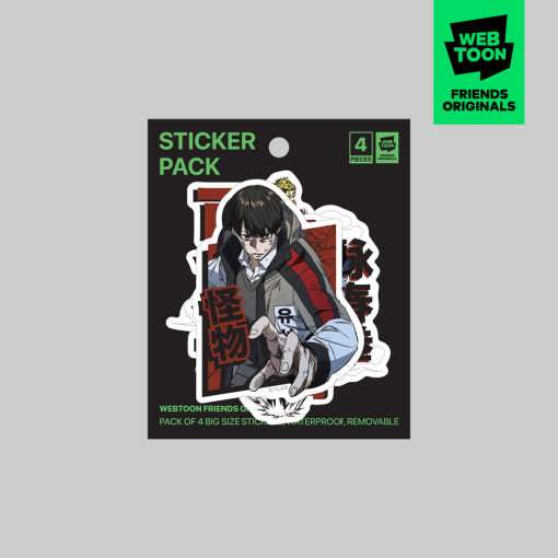 Study Group - Sticker Pack - Webtoon Friends - Sticker - Harumio