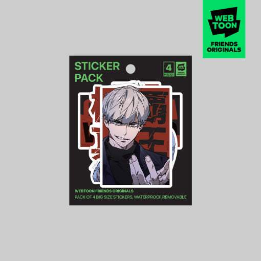 Study Group - Sticker Pack - Webtoon Friends - Sticker - Harumio