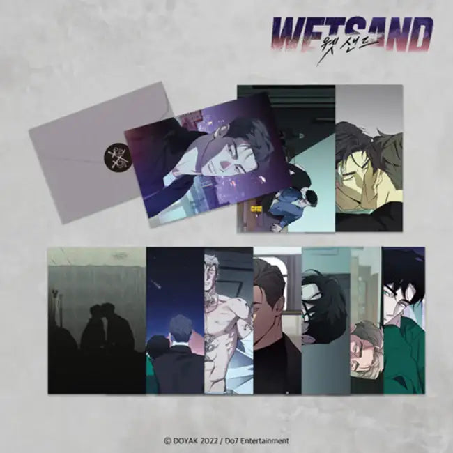 Wet Sand - Postcard Set Version 2