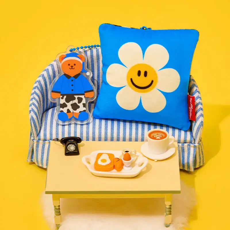Wiggle Wiggle - Cushion Keyring - Wiggle Wiggle - Keyring - Harumio