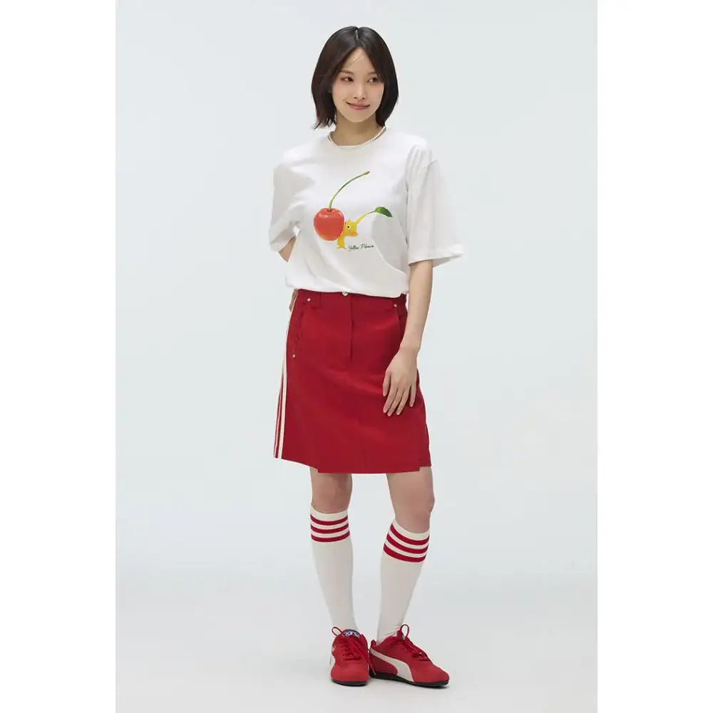 SPAO x PIKMIN - Mix Cherry Short Sleeve T-Shirt - SPAO - T-Shirt - Harumio