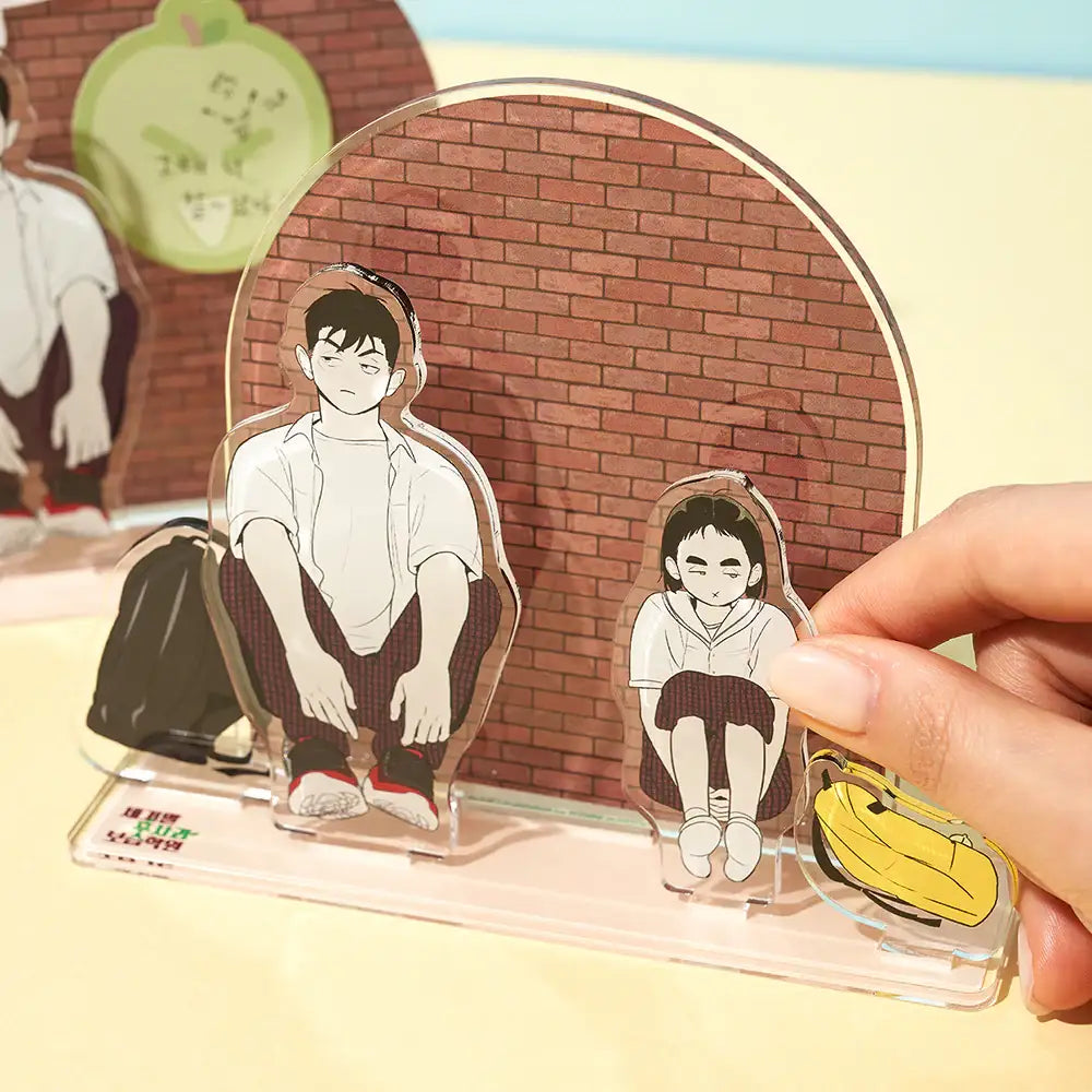 After School Lessons For Unripe Apples - Acrylic Stand Notepad - Webtoon Friends - Acrylic Stand - Harumio
