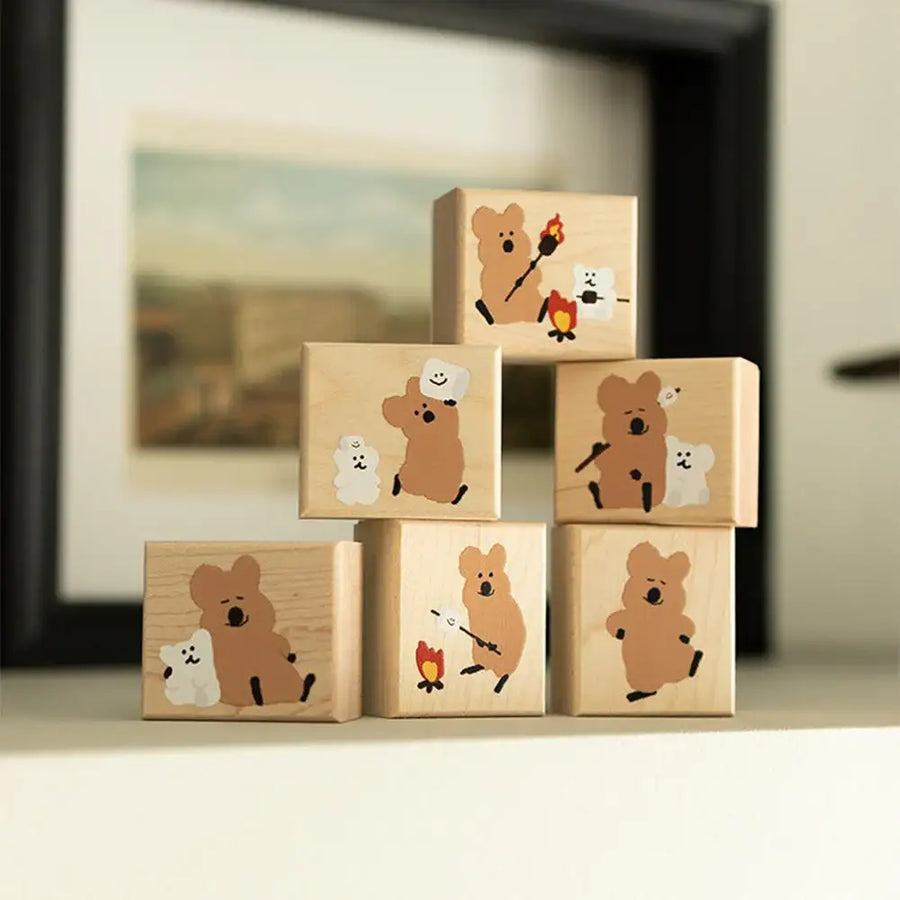 Dinotaeng - Marshville Stamp - Line Friends - Stamp - Harumio