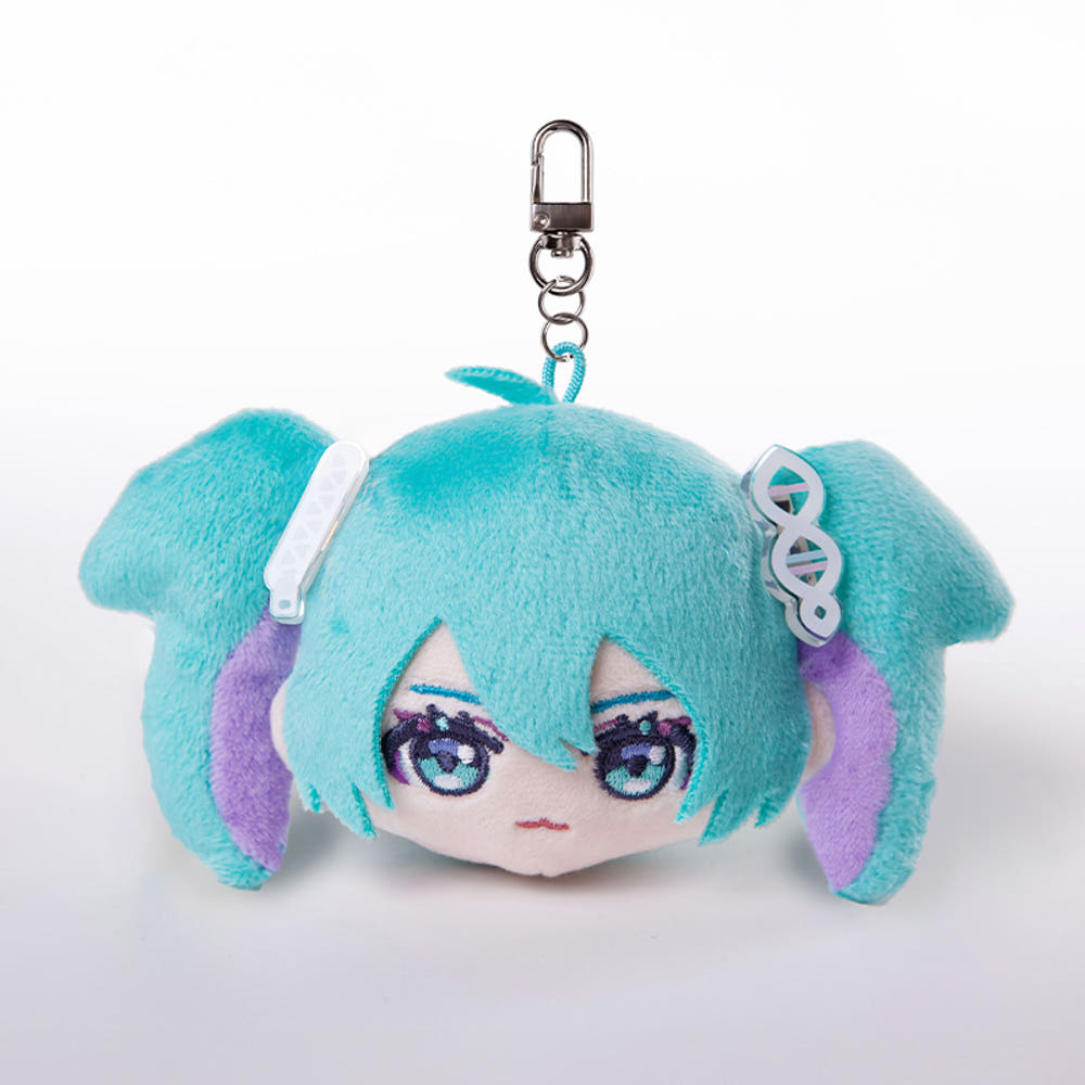 Hatsune Miku:Re: Mobius - Face Plush Keyring