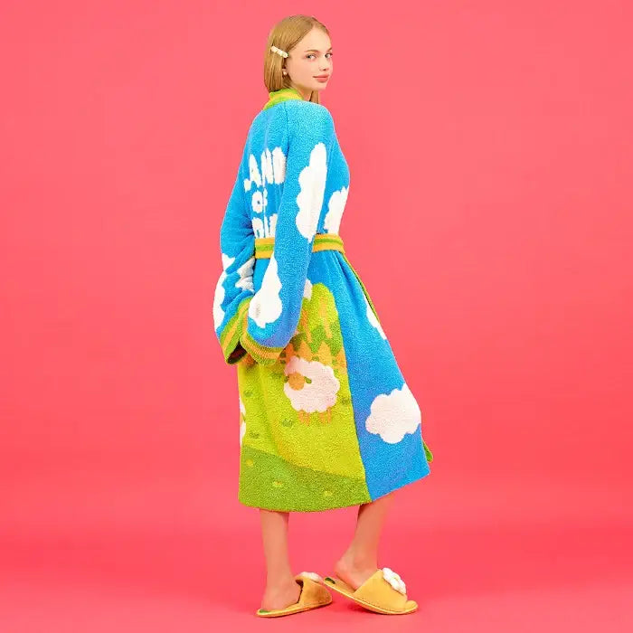 Wiggle Wiggle - Land of Love Lounge Robe - Wiggle Wiggle - Home & Living, Accessories - Harumio