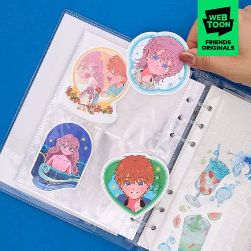 Even If It Goes to Waste - Big Sticker Pack - Webtoon Friends - Sticker - Harumio