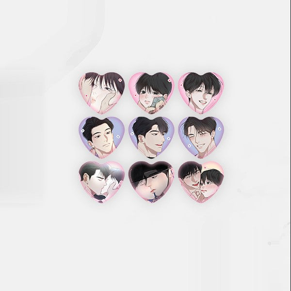 The Origin of Species x The Evolution of Species - Heart Can Badge (Random)