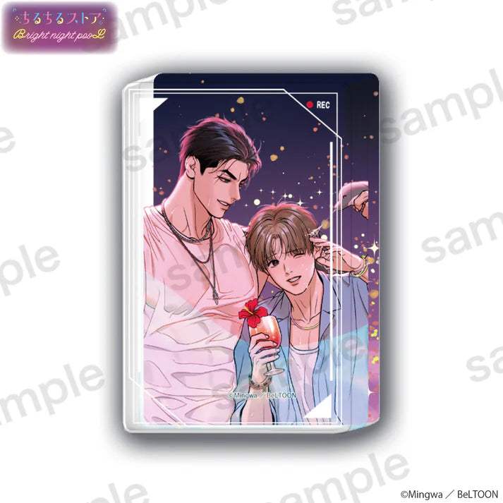 BL Award 2025 Bright Night Pool Goods - Soaked Photo Acrylic Block