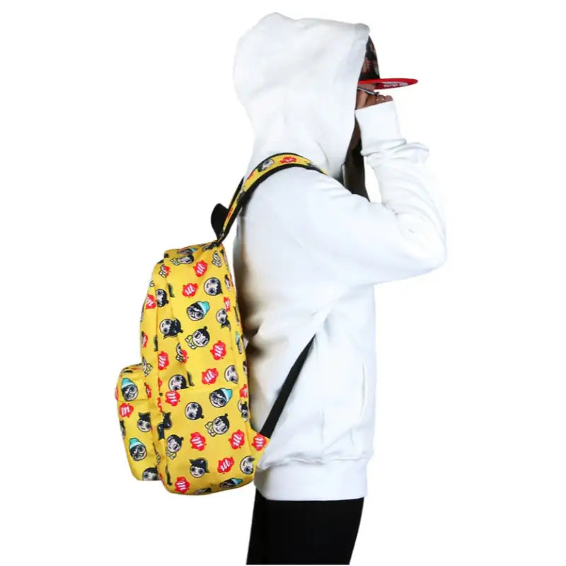 Don't Let Go of the Mental Rope - Backpack Bag - Webtoon Shop - Bags - Harumio
