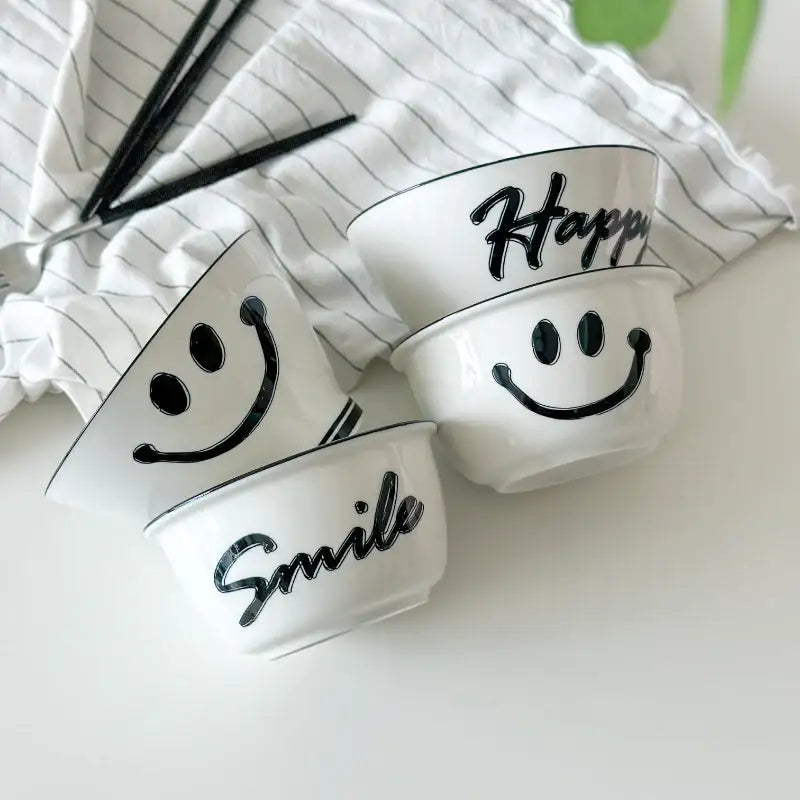 SALDA - Smiley Tableware Set 10p - SALDA - Tableware Set - Harumio