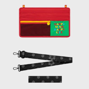 Wiggle Wiggle - Polka Dot Smile Black Multi Laptop Bag