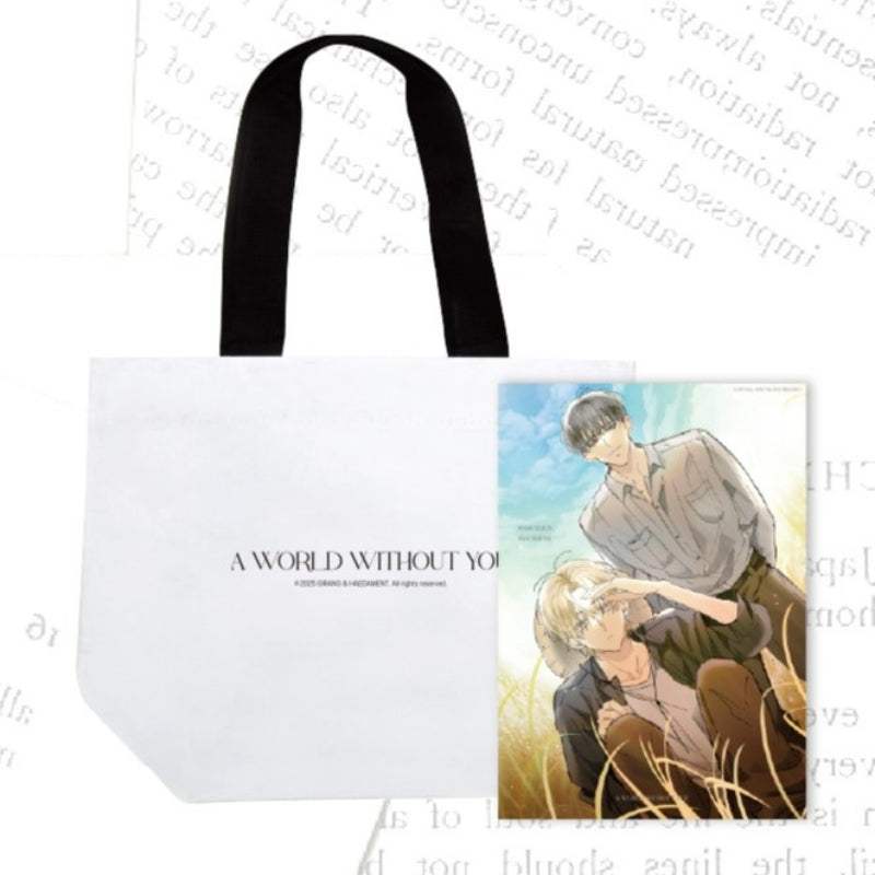 A World Without You x BeOn Annex - Reusable Bag + A4 Poster Set - BeOn Annex - Poster - Harumio