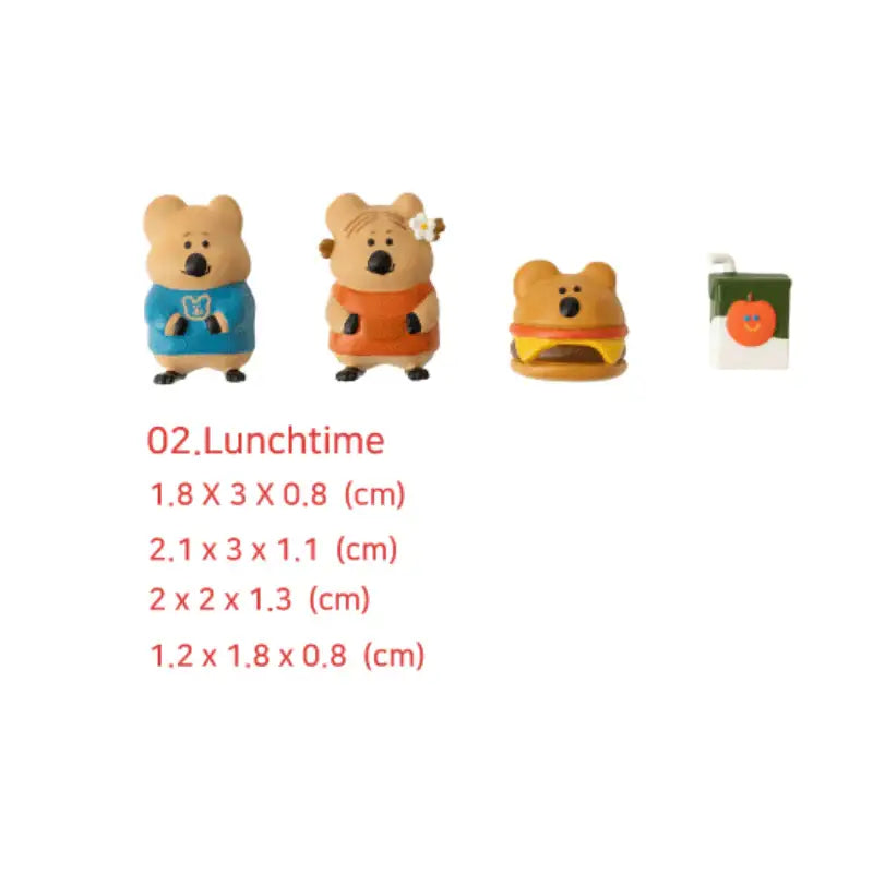 Dinotaeng - Quokka in School Magnet - Dinotaeng - Magnets - Harumio