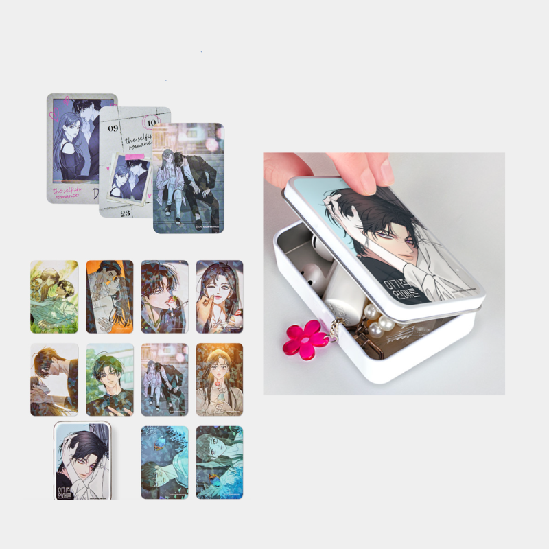 Webtoon Friends Originals - Photocard & Tin Case Set Ver. 2