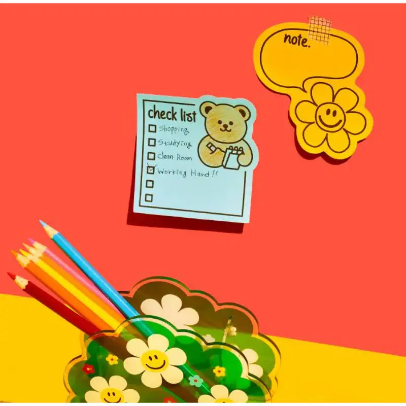 Wiggle Wiggle - Sticky Memo Set - Wiggle Wiggle - Stationary - Harumio