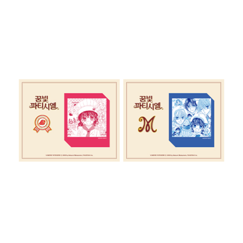 Yumiero Patissiere - Pink Badge & Polaroid Set