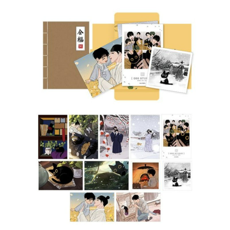 The Tale of Goldiluck, the Black Kitten x LIMITION - Ui-kyun's Diary - LIMITATION - Postcard - Harumio