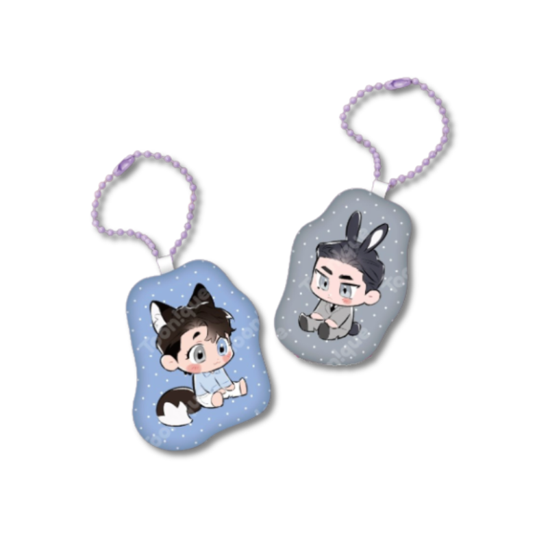 Define the Relationship x Toonique - Cushion Keyring