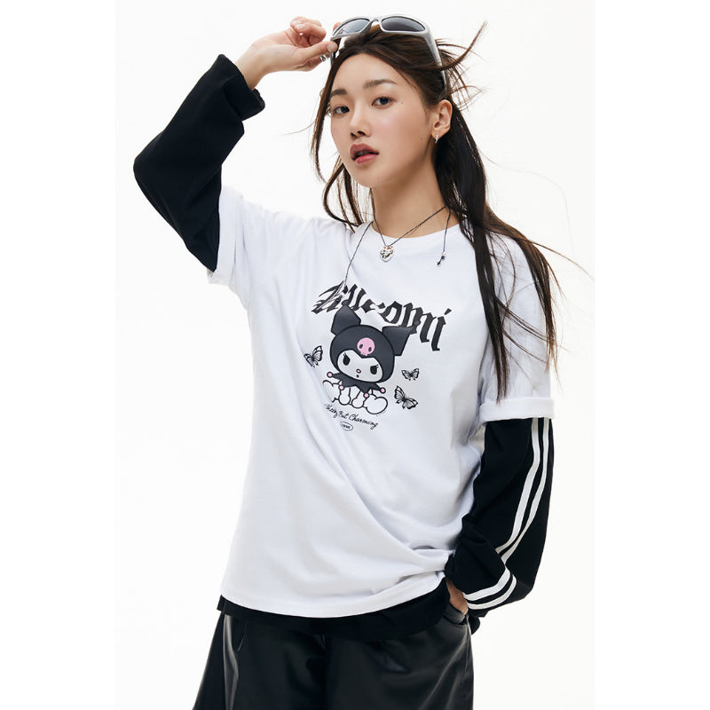 SPAO x Sanrio Friends - Graphic Short Sleeved T-shirt