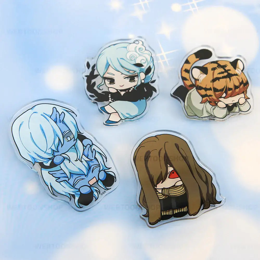 I Don't Want This Kind Of Hero - Acrylic Phone Holder - Webtoon Shop - Home & Living, Accessories - Harumio