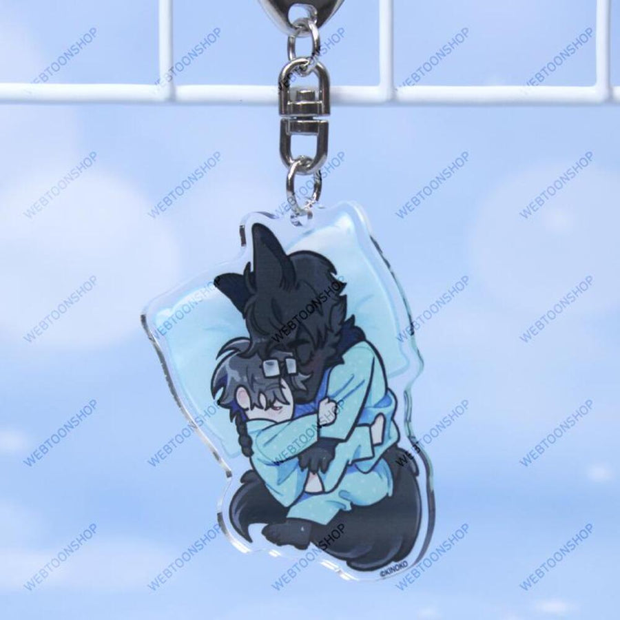 Write Me, Touch Me, Read Me - Couple Keyring - Webtoon Shop - Keyring - Harumio