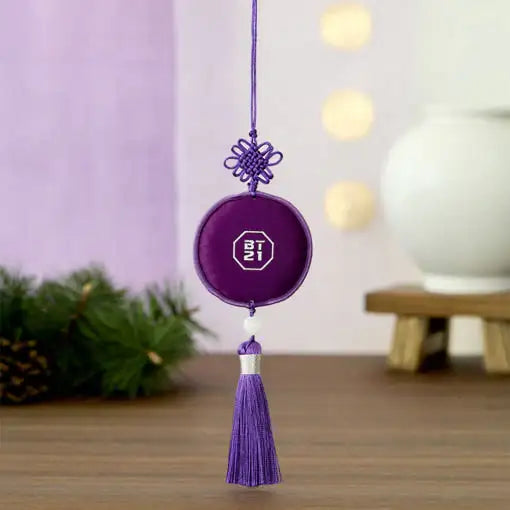 BT21 - Premium K-Edition Embroidered Tassel Keyring - Line Friends - Keyring - Harumio
