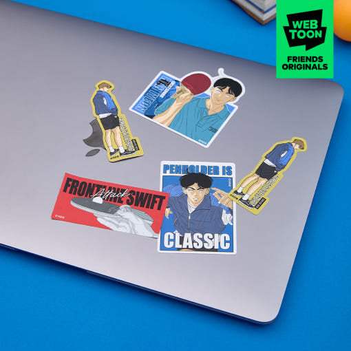 Penholder - Sticker Pack - Webtoon Friends - Sticker - Harumio
