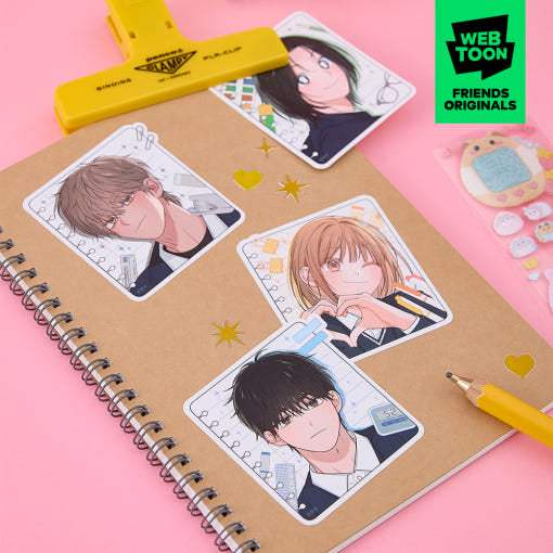 Youth of Revelation - Sticker Pack - Webtoon Friends - Sticker - Harumio