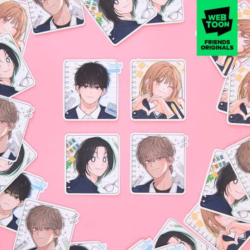 Youth of Revelation - Sticker Pack - Webtoon Friends - Sticker - Harumio