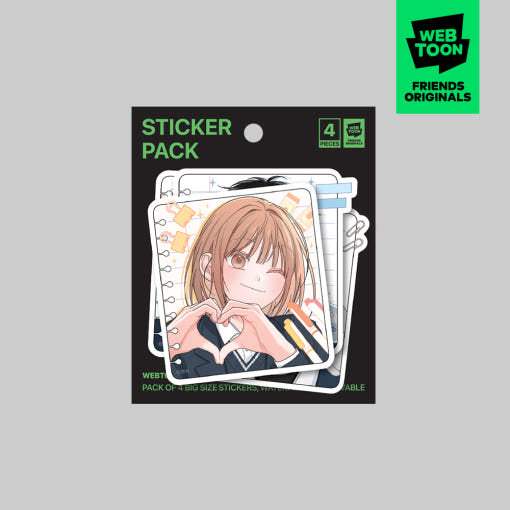 Youth of Revelation - Sticker Pack - Webtoon Friends - Sticker - Harumio
