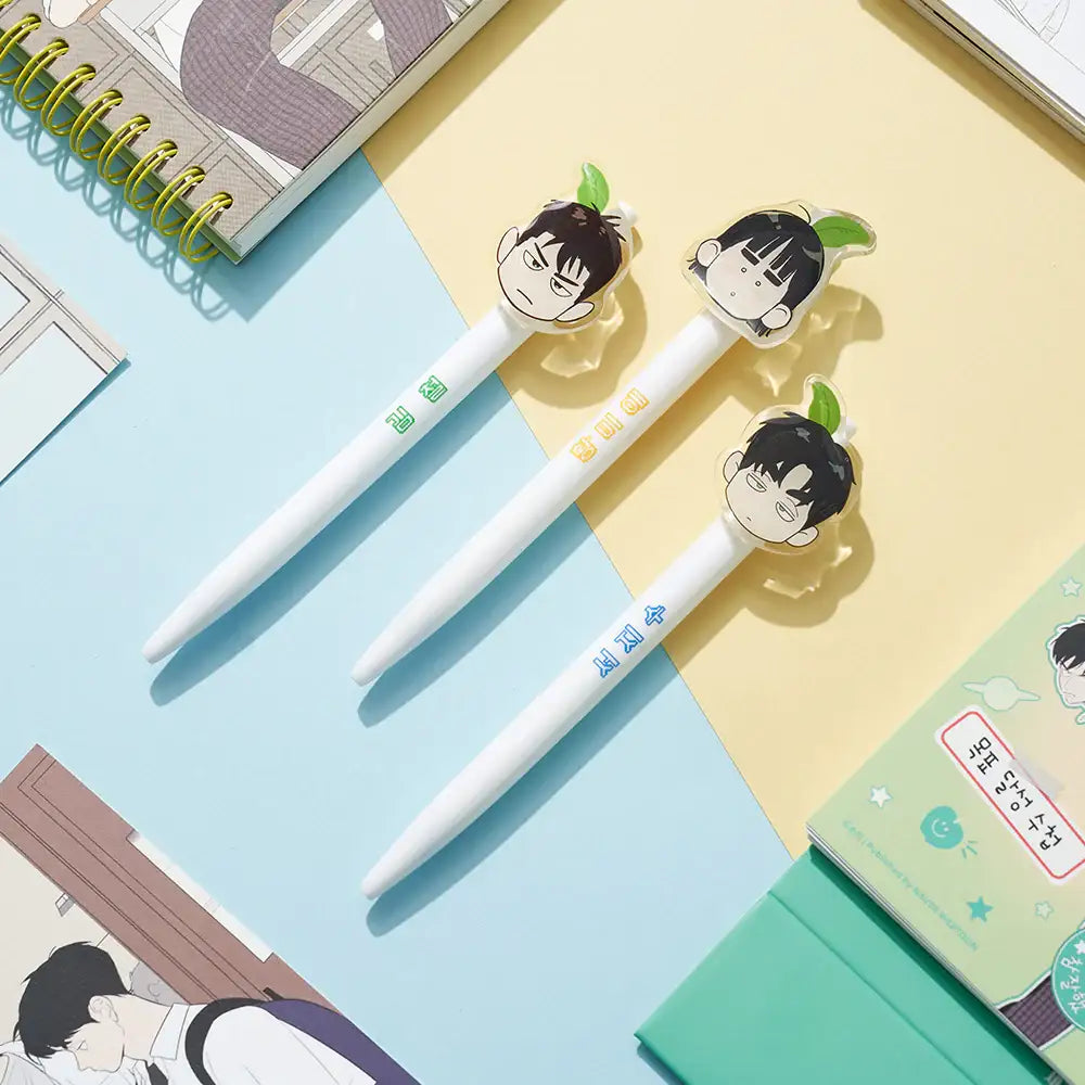 After School Lessons For Unripe Apples - Acrylic Gel Pen - Webtoon Friends - Pen - Harumio