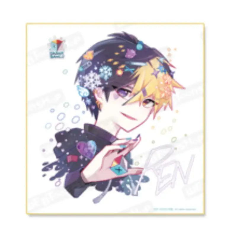 Anz - Autographed Paper - Webtoon Shop - Illustrated Art Paper - Harumio