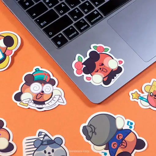 Cookie Run: Adventure Tower - Coco Drop Deco Sticker Set - Cookie Run - Sticker - Harumio