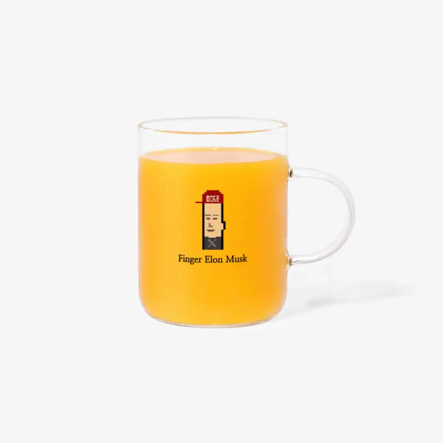 FUSK - Persk Heat-Resistant Glass Mug - Marpple Shop - Glass Mug - Harumio