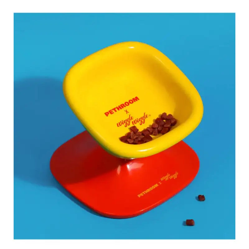 Wiggle Wiggle x Pethroom - Well Fit Table & Bowl Set - Wiggle Wiggle - Pet Supplies - Harumio