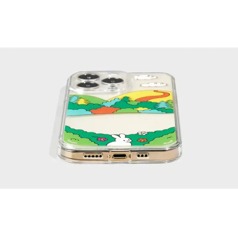 Wiggle Wiggle - Samsung Series Transparent Case & Big Griptok Set 4 - Wiggle Wiggle - Phone Case - Harumio