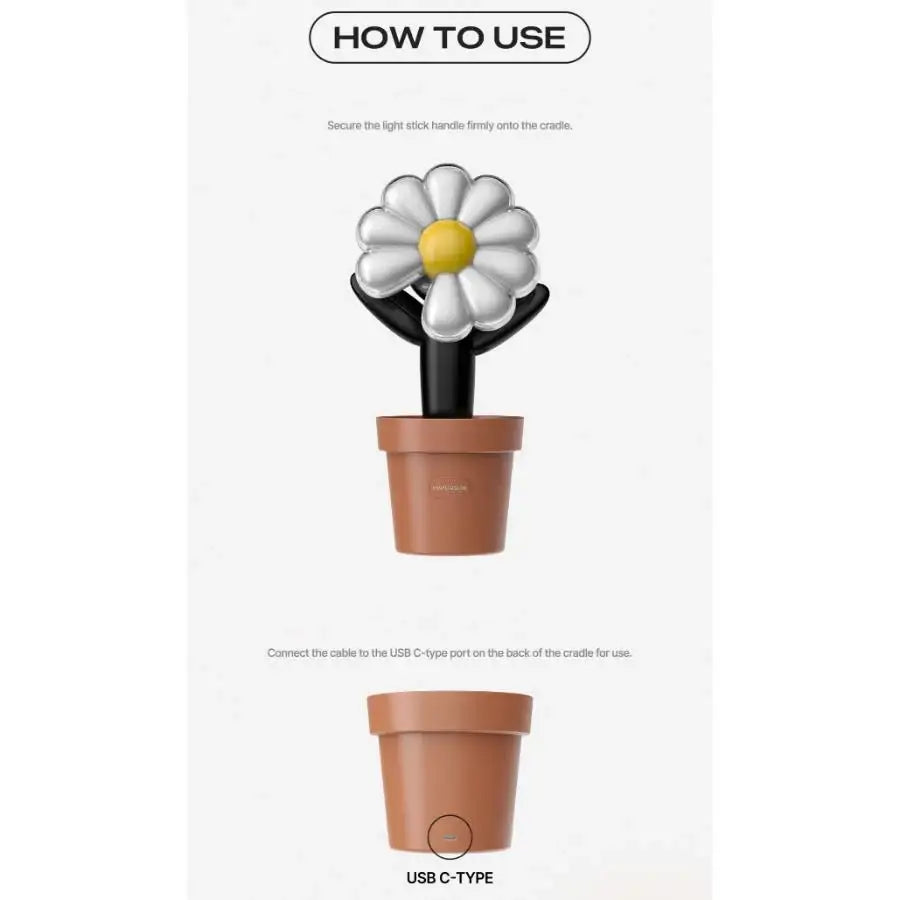G-DRAGON - Official Light Stick Cradle - Withmuu - Light Stick Cradle - Harumio