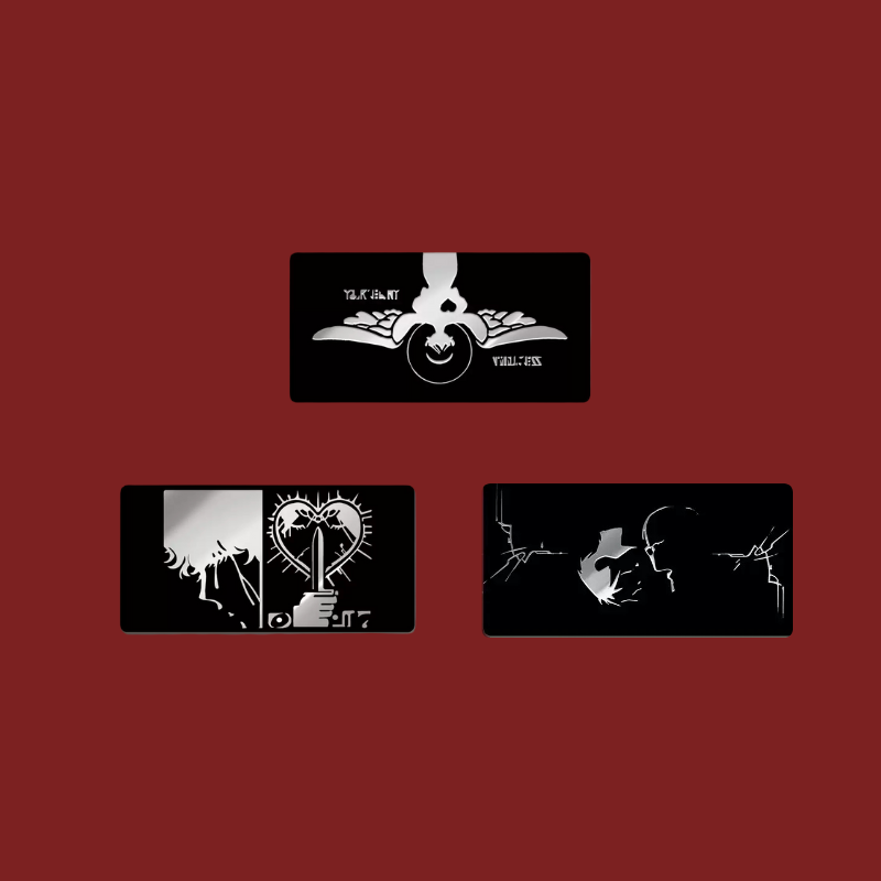 Alien Stage Karmic Angel - Metal Badge