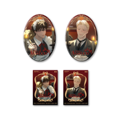 Codename Anastasia - Crimson Curtain Whisper Series – Badge Set