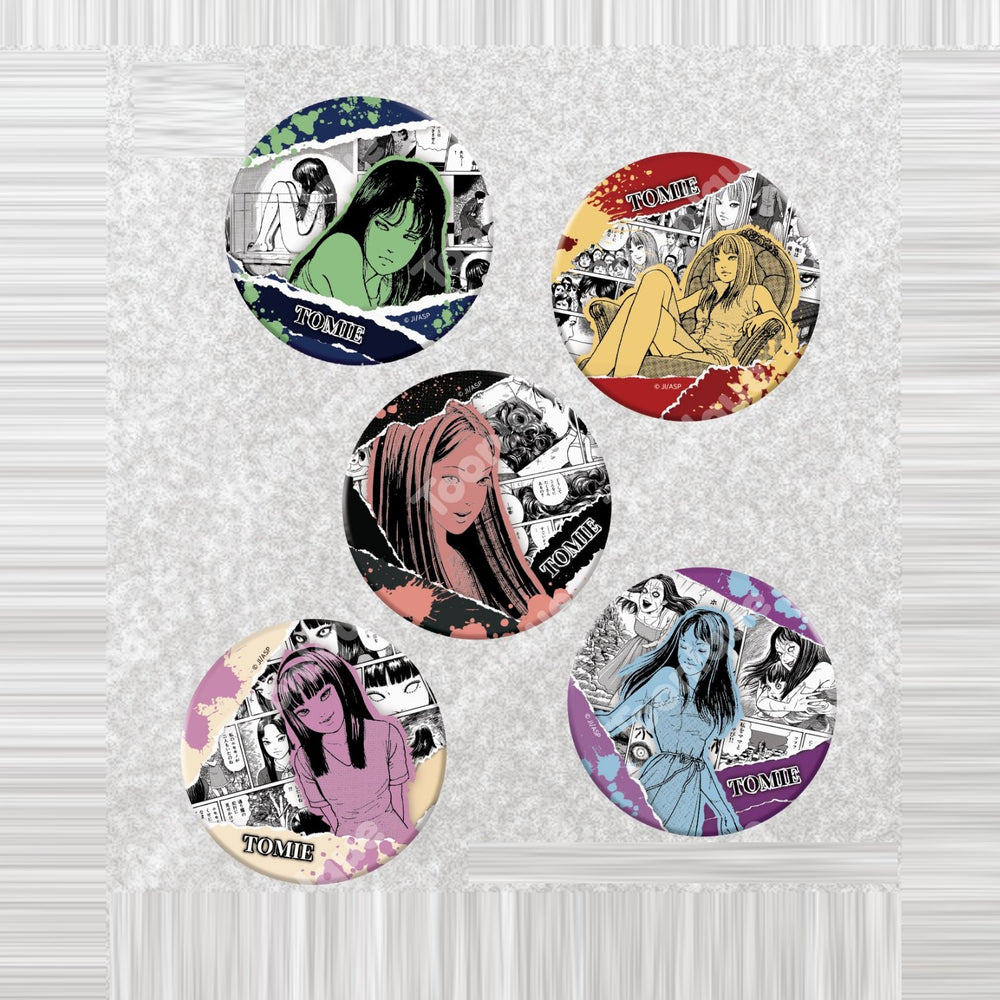 Junji Ito x Toonique - Korean Won Can Badge (Random) - Toonique - Can Badge - Harumio