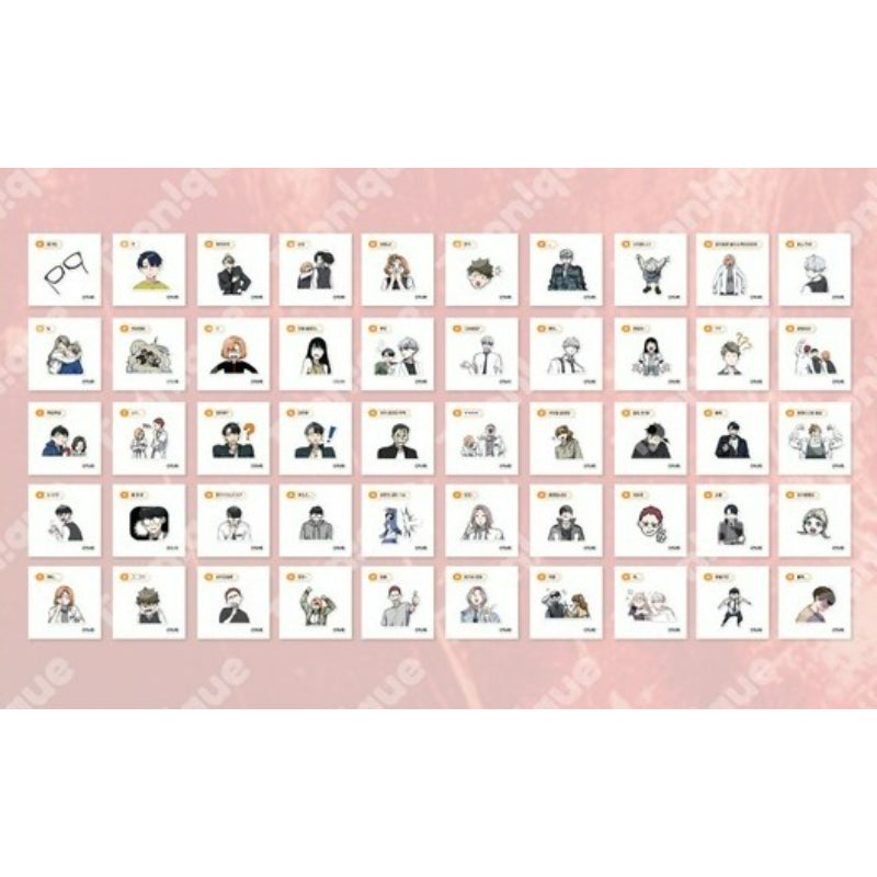 Study Group x Toonique - Random Tiny Sticker - Toonique - Sticker - Harumio