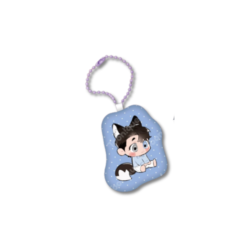 Define the Relationship x Toonique - Cushion Keyring