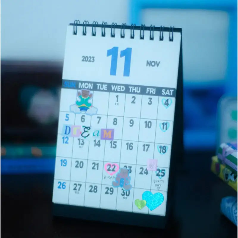 THENCE - 2024 Desk Calendar - THENCE - Desk Calendar - Harumio