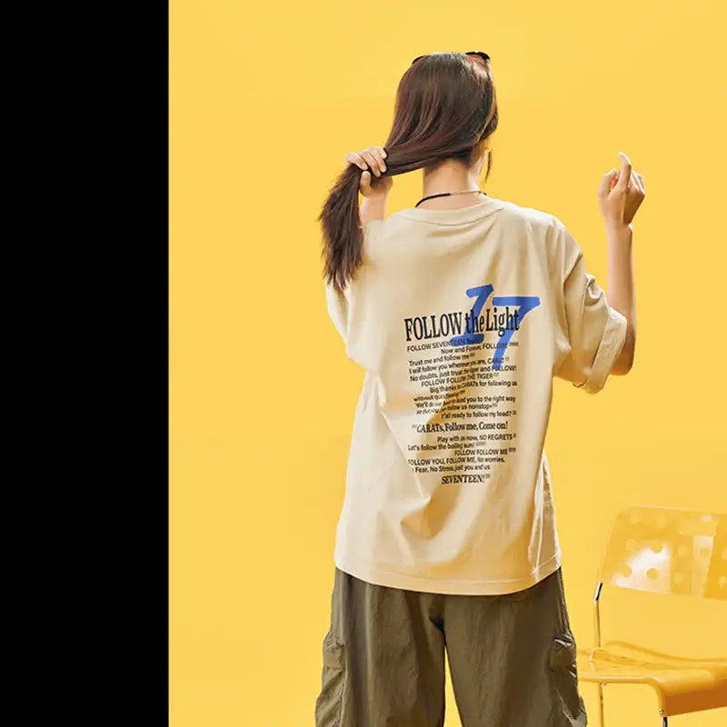 SEVENTEEN - Follow - S/S T-Shirt - SEVENTEEN - T-Shirts - Harumio