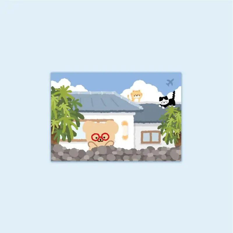 Teteum - Love Jeju Postcards - Teteum - Postcards - Harumio