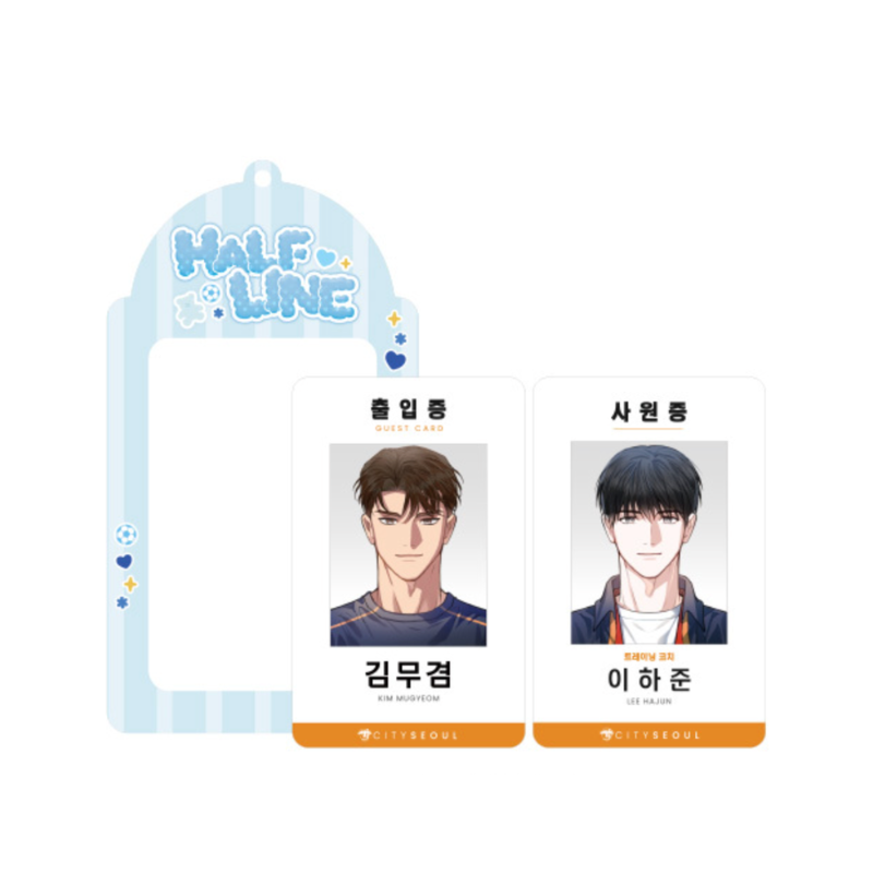Halfline - Employee ID Card + Photocard Holder Set