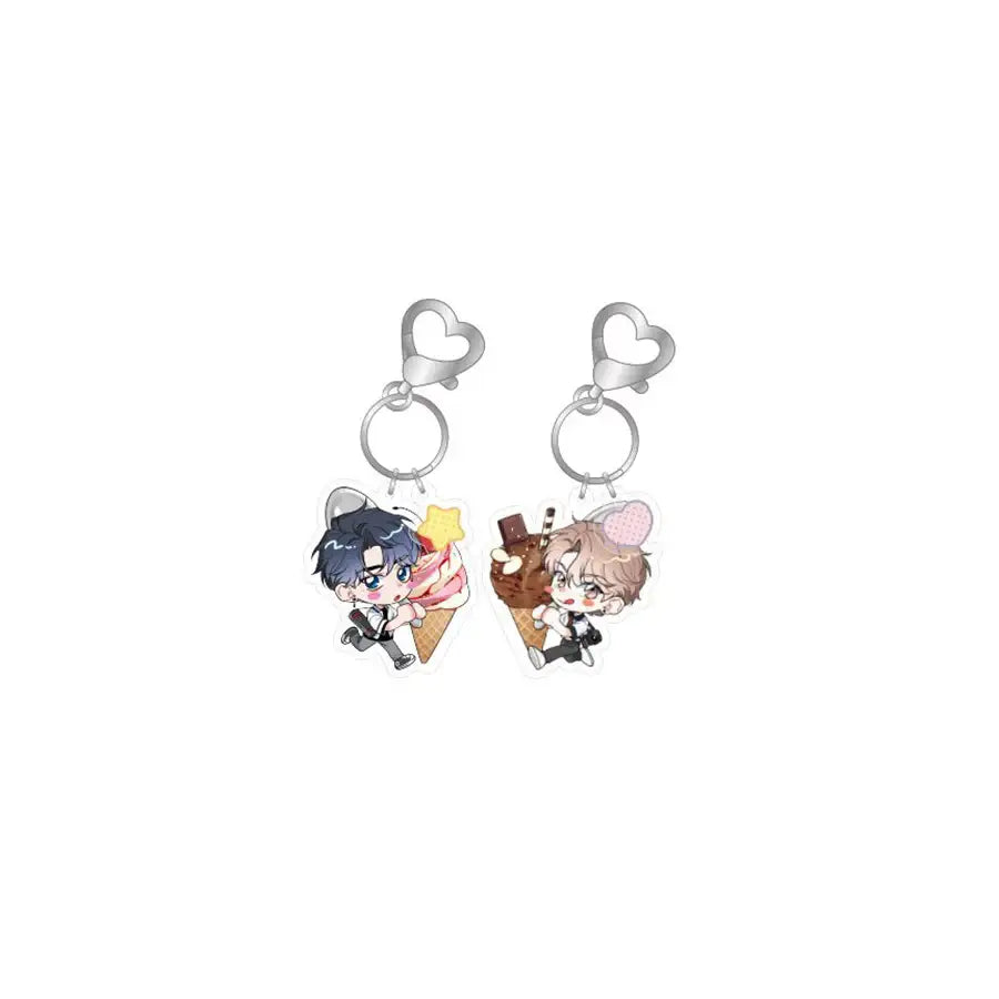 Sketch - SD Acrylic Charm Keyring - Sketch - Acrylic Keyring - Harumio