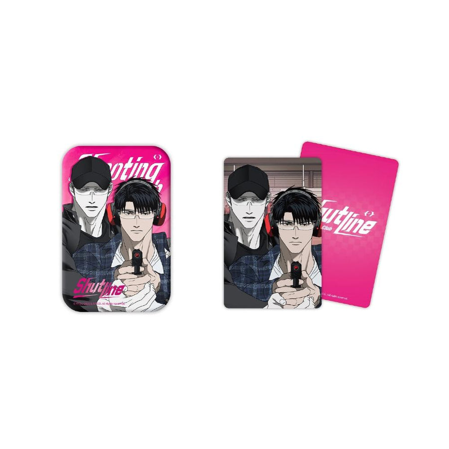 Shutline - 'Shooting Club' Square Badge Set - Shutline - Badge - Harumio