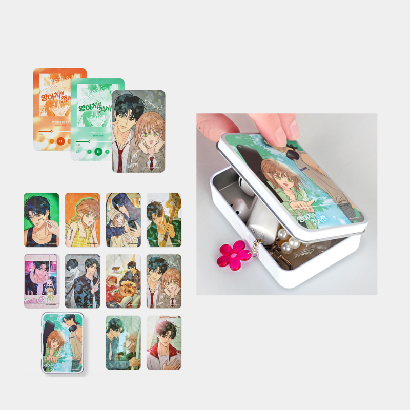 Webtoon Friends Originals - Photocard & Tin Case Set Ver. 2
